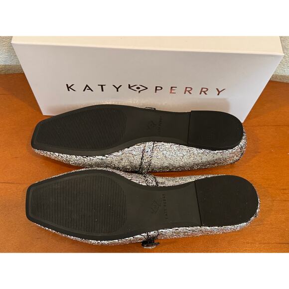 Katy Perry The Evie Mary Jane – Silver – Women’s Size 11 (EU 41) -  NEW in BOX - Picture 5 of 12